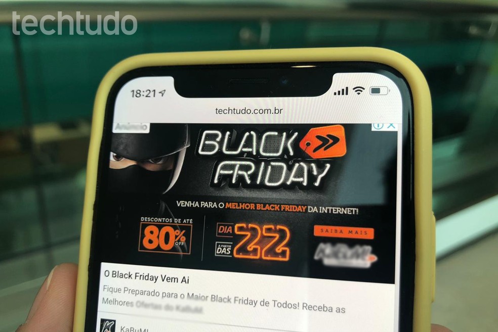 Lojas de diversos tamanhos e segmentos oferecem promoções na Black Friday — Foto: Nicolly Vimercate/TechTudo