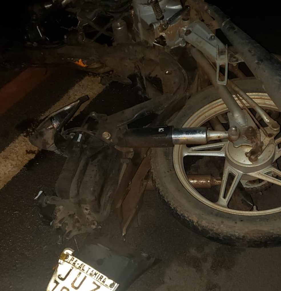 De acordo com informações, chovia no momento do acidente. — Foto: Reprodução 