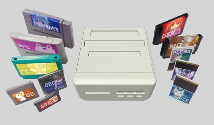Retro Freak é um console para amantes dos jogos antigos (Foto: Divulgação/Cyber Gadget)