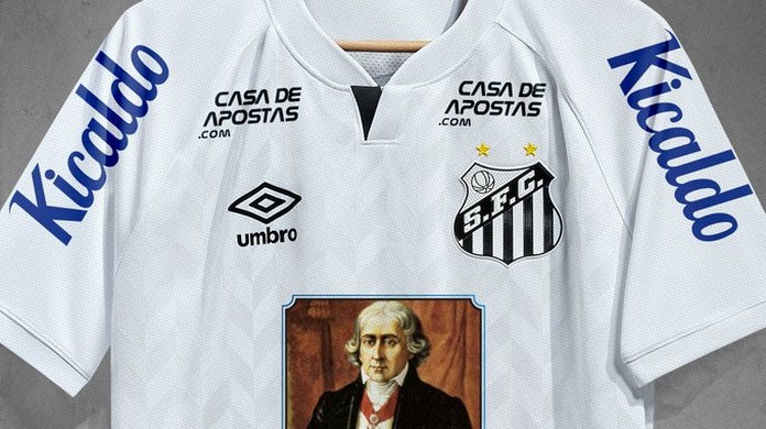 Santos Faz Homenagem A Jose Bonifacio Em Camisa De Classico Torcida Reage Nas Redes Santos Ge