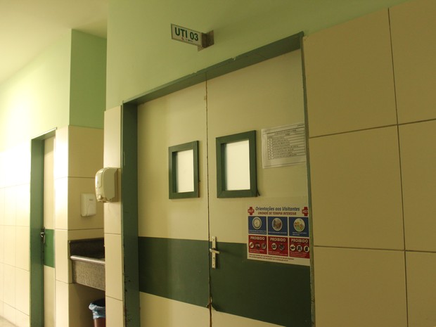 UTI do Hospital de Urgência de Teresina (Foto: Catarina Costa/G1)