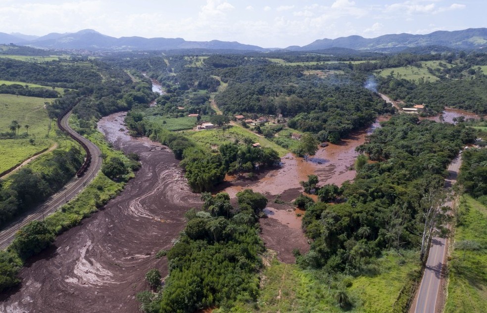 Brumadinho disaster contributed to several questions about the Vale’s environmental and safety practices — Foto: Bruno Correia/Nitro via AP