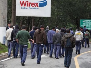 Empresa demitiu funcionários na última segunda-feira (Foto: Divulgação/Sindmetal São José)