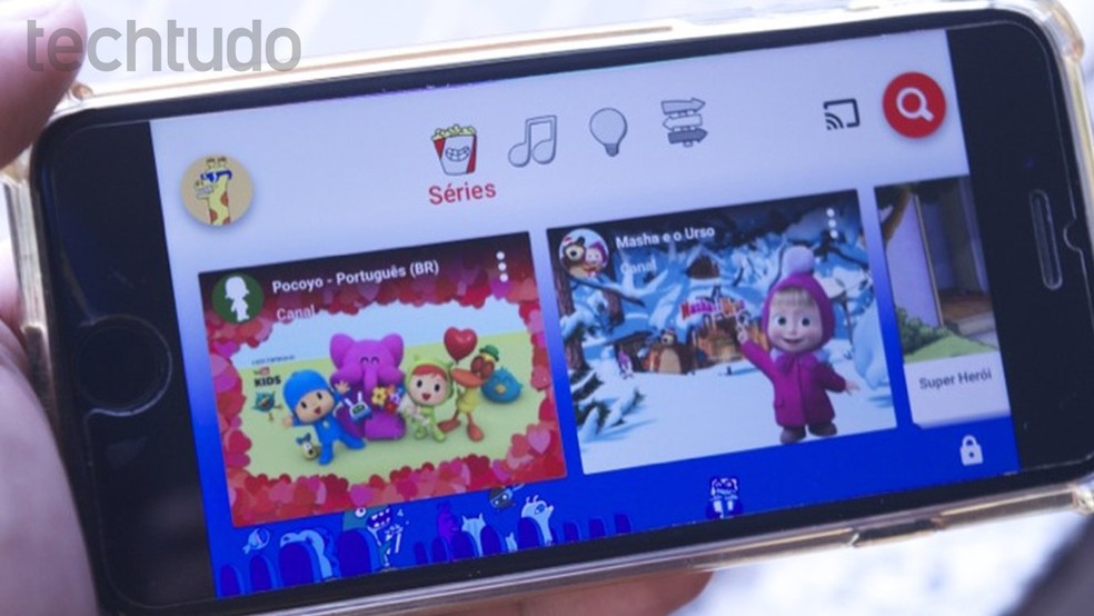 Youtube Kids Como Logar E Criar Um Perfil De Crianca No App Internet Techtudo