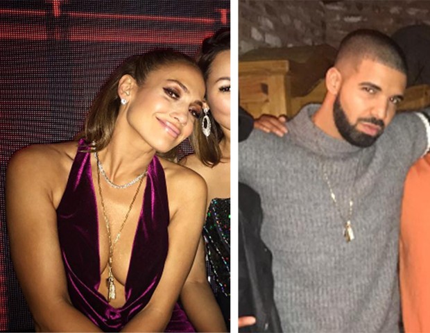 Jennifer Lopez e Drake (Foto: Reprodução)