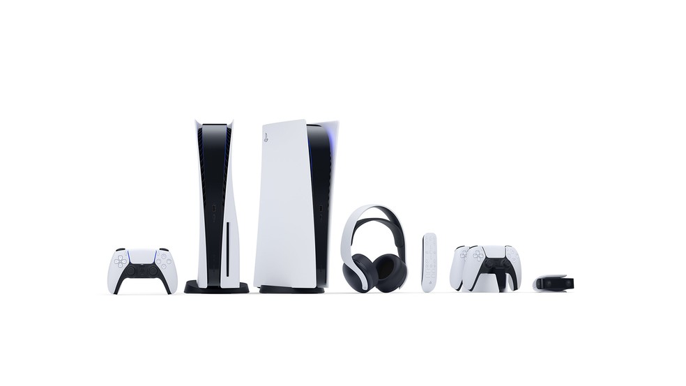 Sony revelou linha completa de acessórios para o PS5 — Foto: Divulgação/Sony