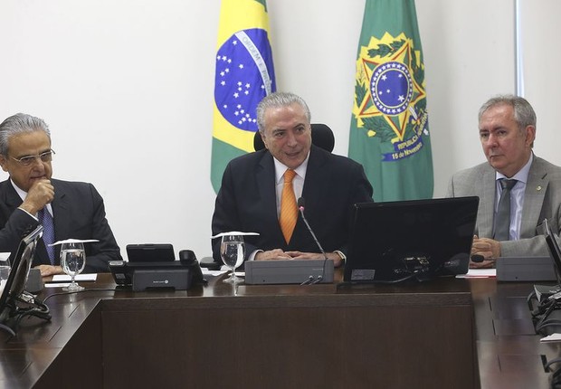 Michel Temer se reúne com o Conselho Nacional do Sesi (Foto: Antonio Cruz/Agência Brasil)