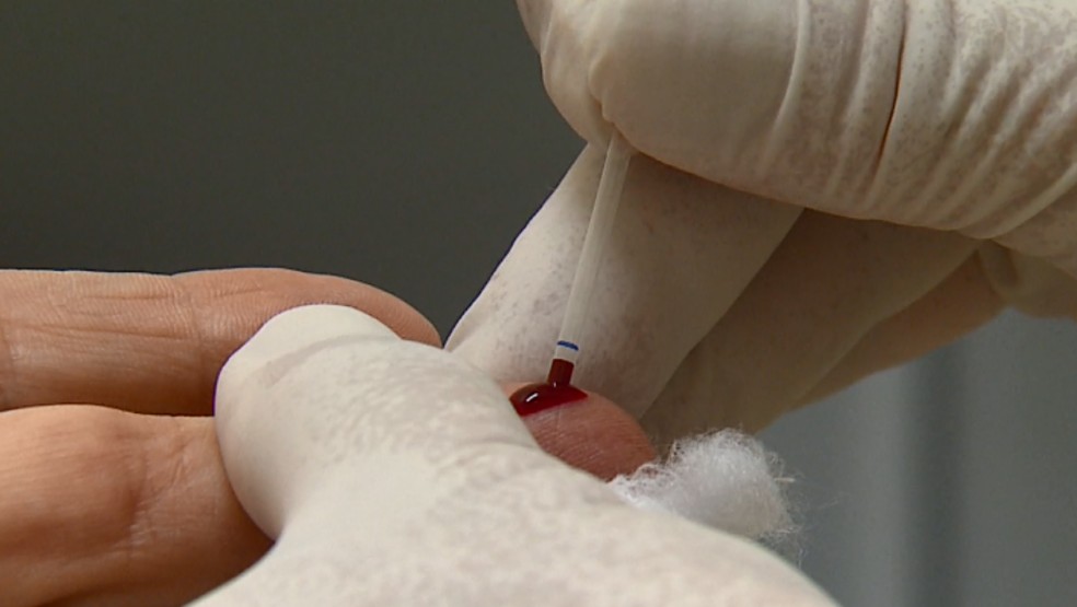 Exames de sangue podem detectar hepatite viral — Foto: Felipe Lazarotto/ EPTV