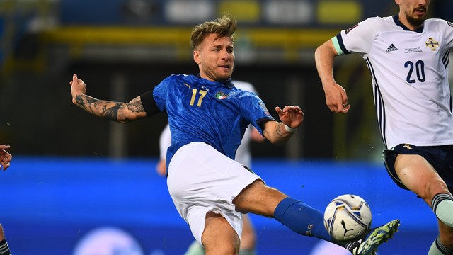 Immobile - Itália x Irlanda do Norte