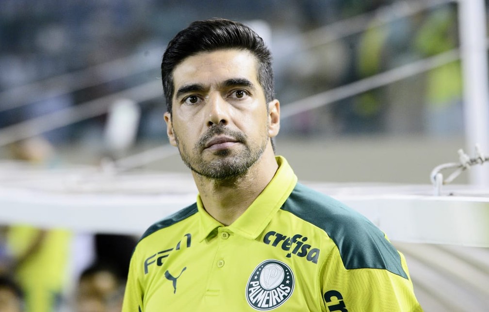 Abel Ferreira em Palmeiras x Corinthians � Foto: Marcos Ribolli