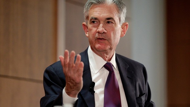 O diretor do Federal Reserve, Jerome Powell, em Washington, nos Estados Unidos (Foto: Joshua Roberts/Reuters)