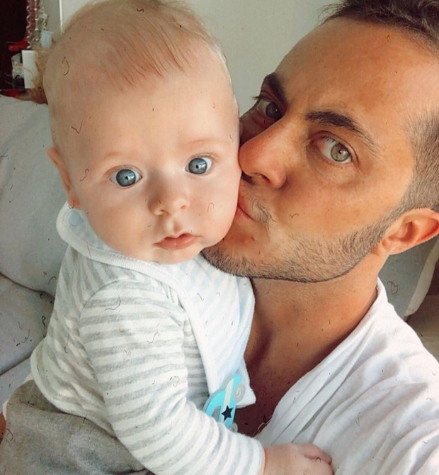 Thammy com o filho Bento, 6 meses (Foto: Reprodução Instagram)