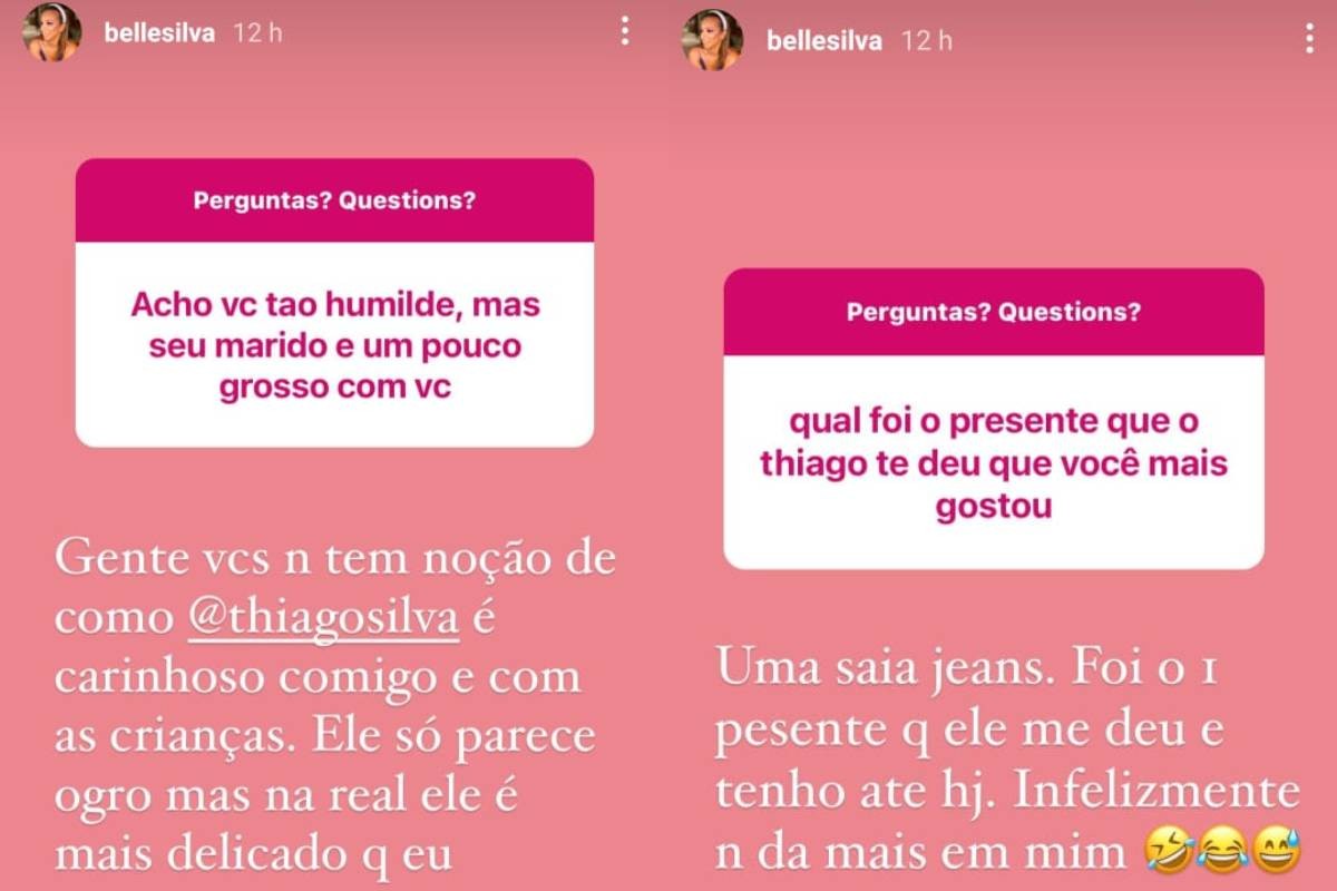 Belle Silva responde a perguntas de seguidores (Foto: Reprodução/Instagram)
