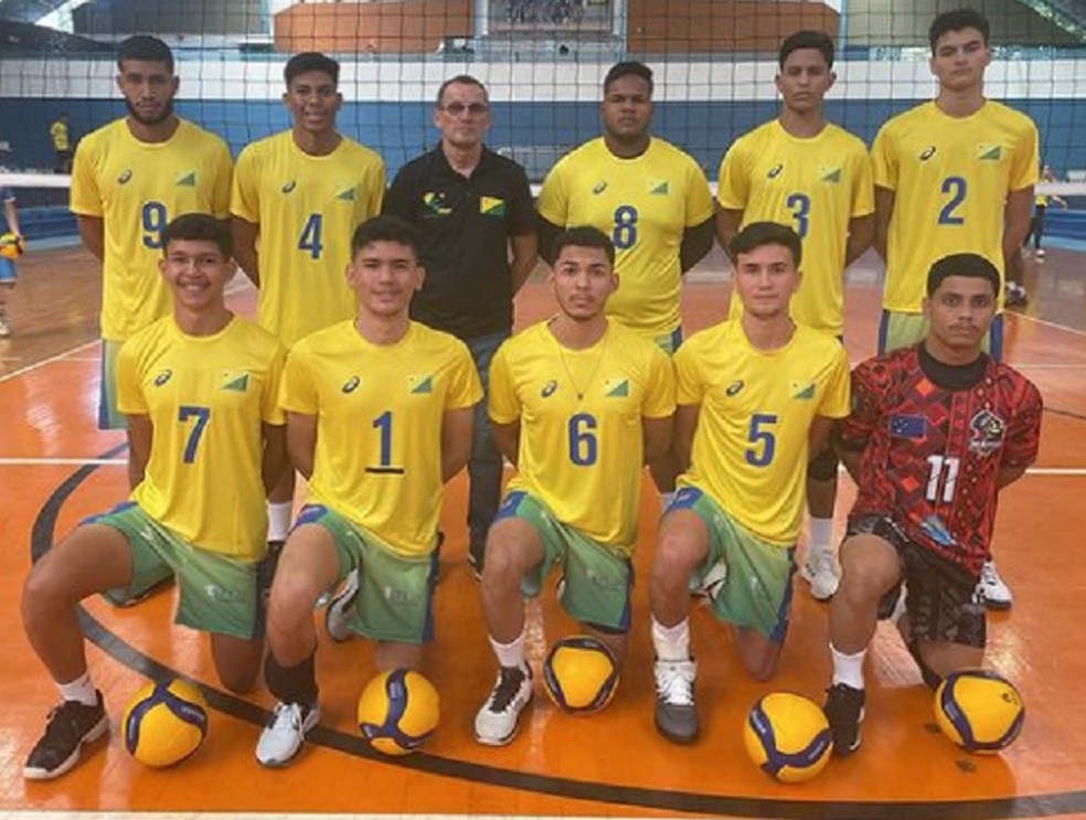 Seleção acreana ocupa a sexta e penúltima colocação após quatro jogos disputados — Foto: Divulgação/Feav