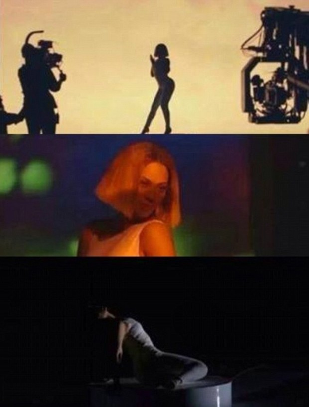 Beyoncé em suposto novo comercial (Foto: Reprodução)