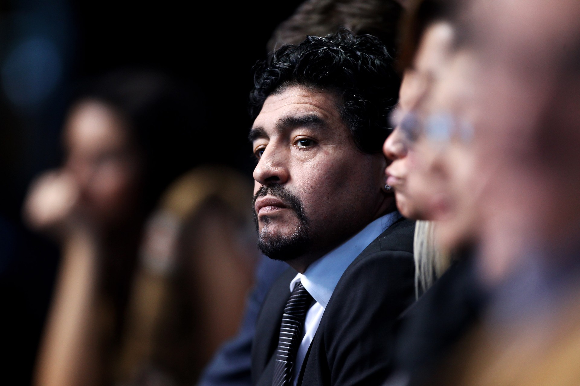 Maradona queria fazer parte da delegação argentina no Brasil (Foto: Getty Images)
