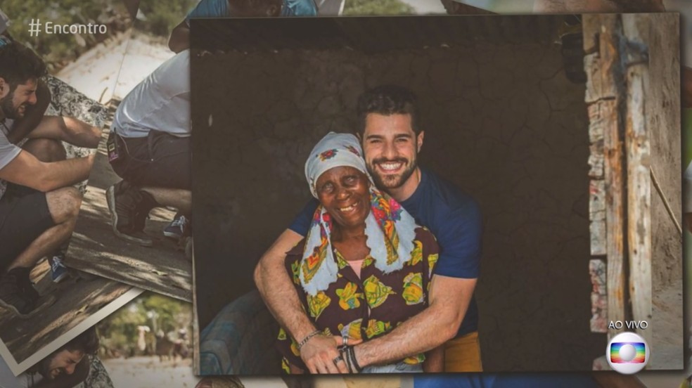 Alok fala sobre experiência em projeto humanitário na África — Foto: TV Globo