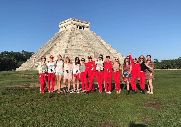 Team Delevingne no México  (Foto: Reprodução/ Instagram)