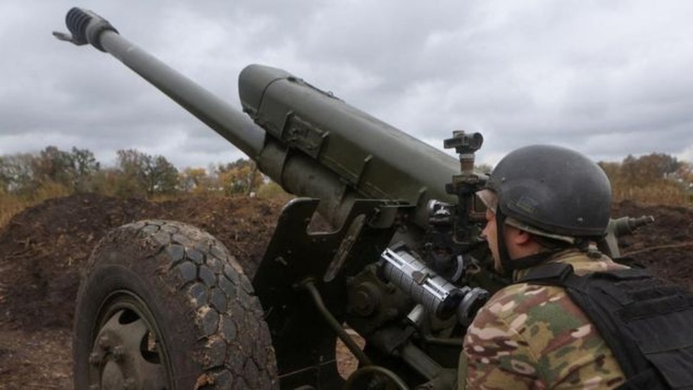 No último mês, as forças ucranianas fizeram os militares russos recuarem — e recapturaram grandes partes do território ocupado.  — Foto: Reuters via BBC
