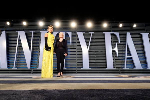 As atrizes Sarah Paulson e Holland Taylor (Foto: Getty Images)