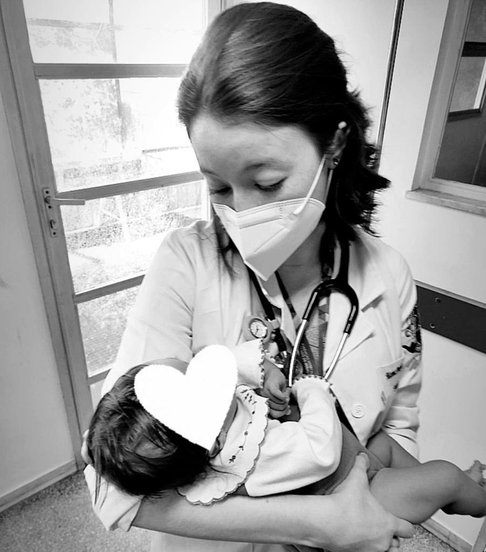 Residente em pediatria relata casos de mortes de crianças não vacinadas em CTI de hospital público de BH — Foto: Arquivo pessoal