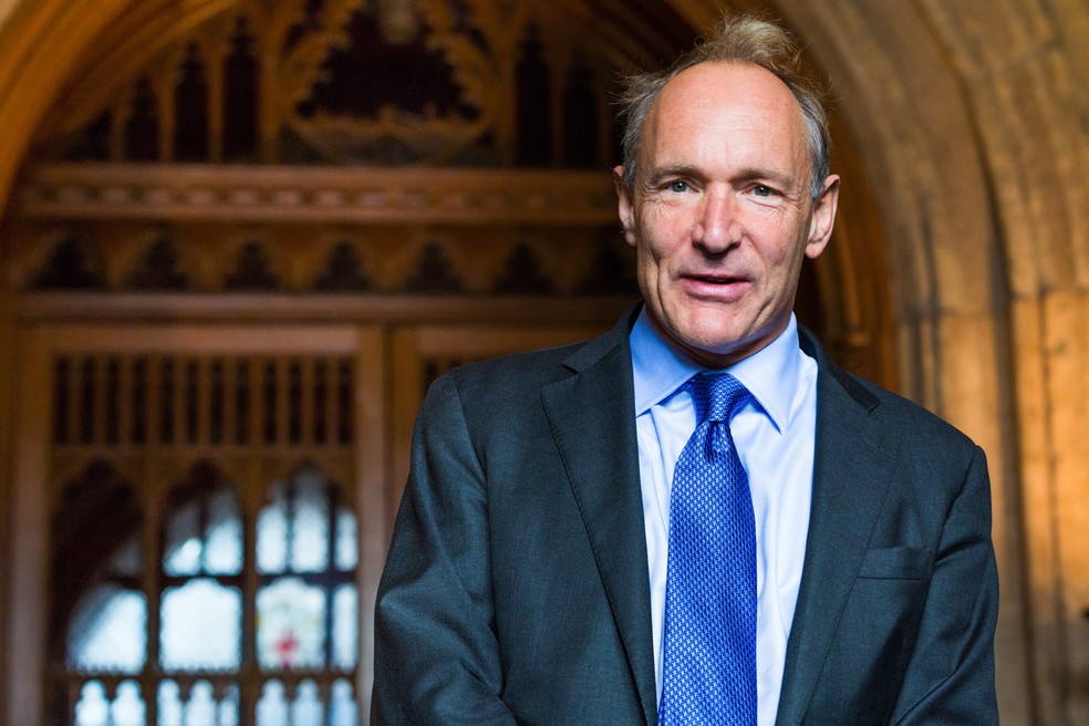 Tim Berners-Lee, o "pai" da internet. — Foto: Creative Commons