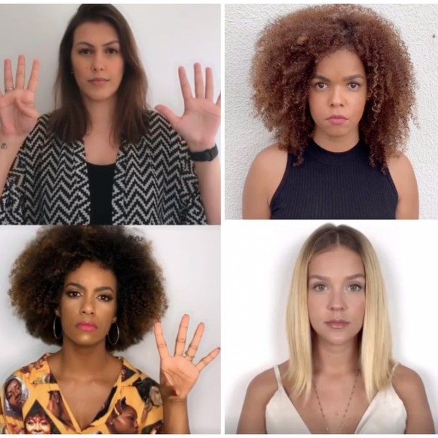 Jeniffer Nascimento e Ivi Pizzott comparam privilégios entre brancos e negros em vídeo (Foto: Reprodução/Instagram)