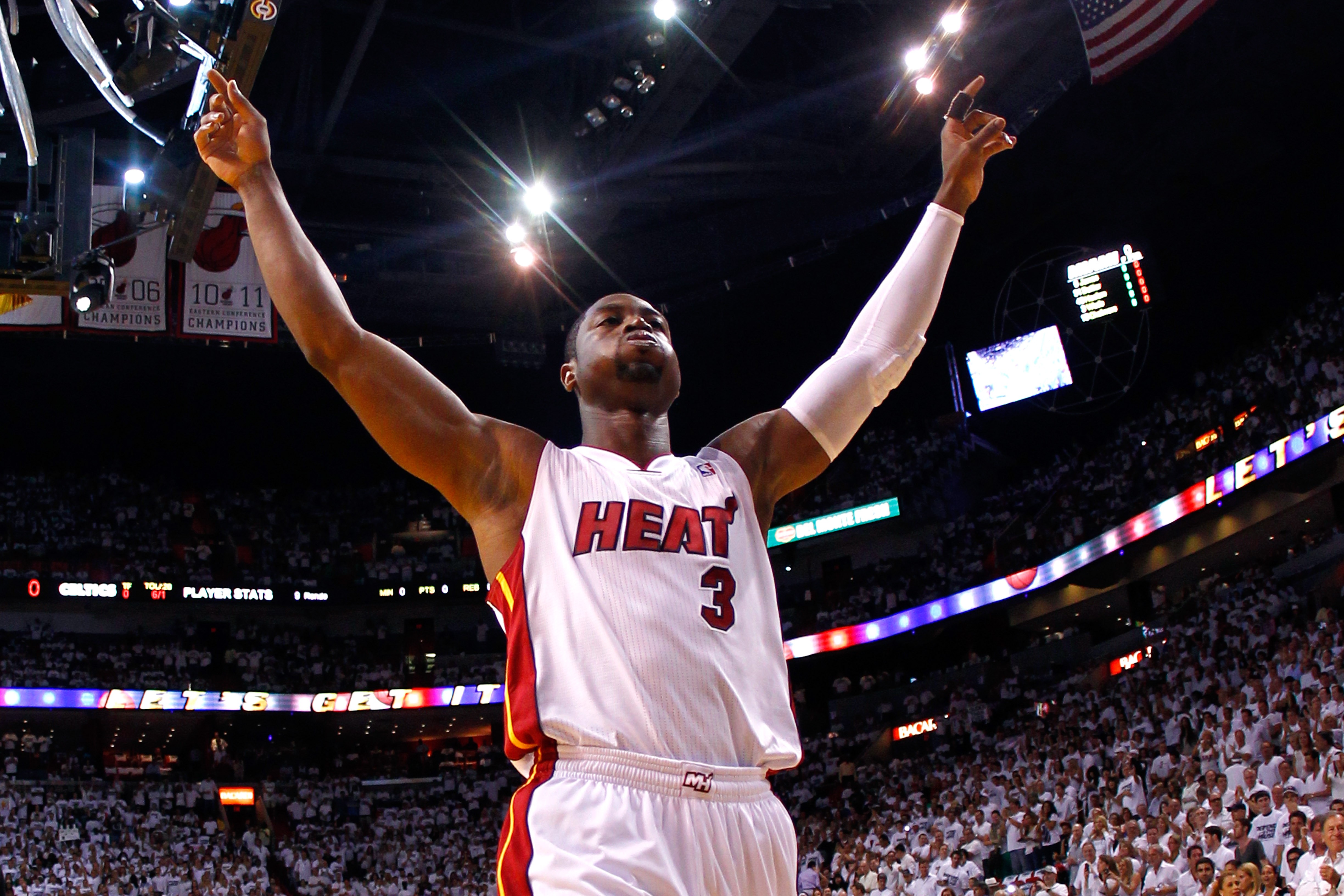 Dwyane Wade, enquanto atuava pelo Miami Heat (Foto: Getty Images)