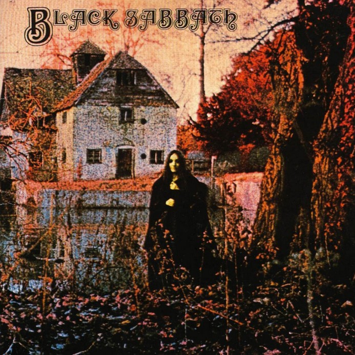 A capa do álbum Black Sabbath (1970) protagonizada por Louisa Livingstone (Foto: Reprodução)