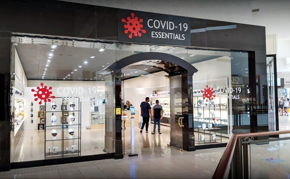 Covid 19 Essentials Loja Em Miami Vende Itens De Prevencao Ao Coronavirus Economia G1