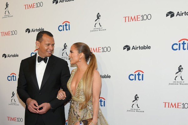 Alex Rodriguez e Jennifer Lopez (Foto: Getty Images)