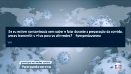 Coronavírus não é transmitido por alimentos cozidos
