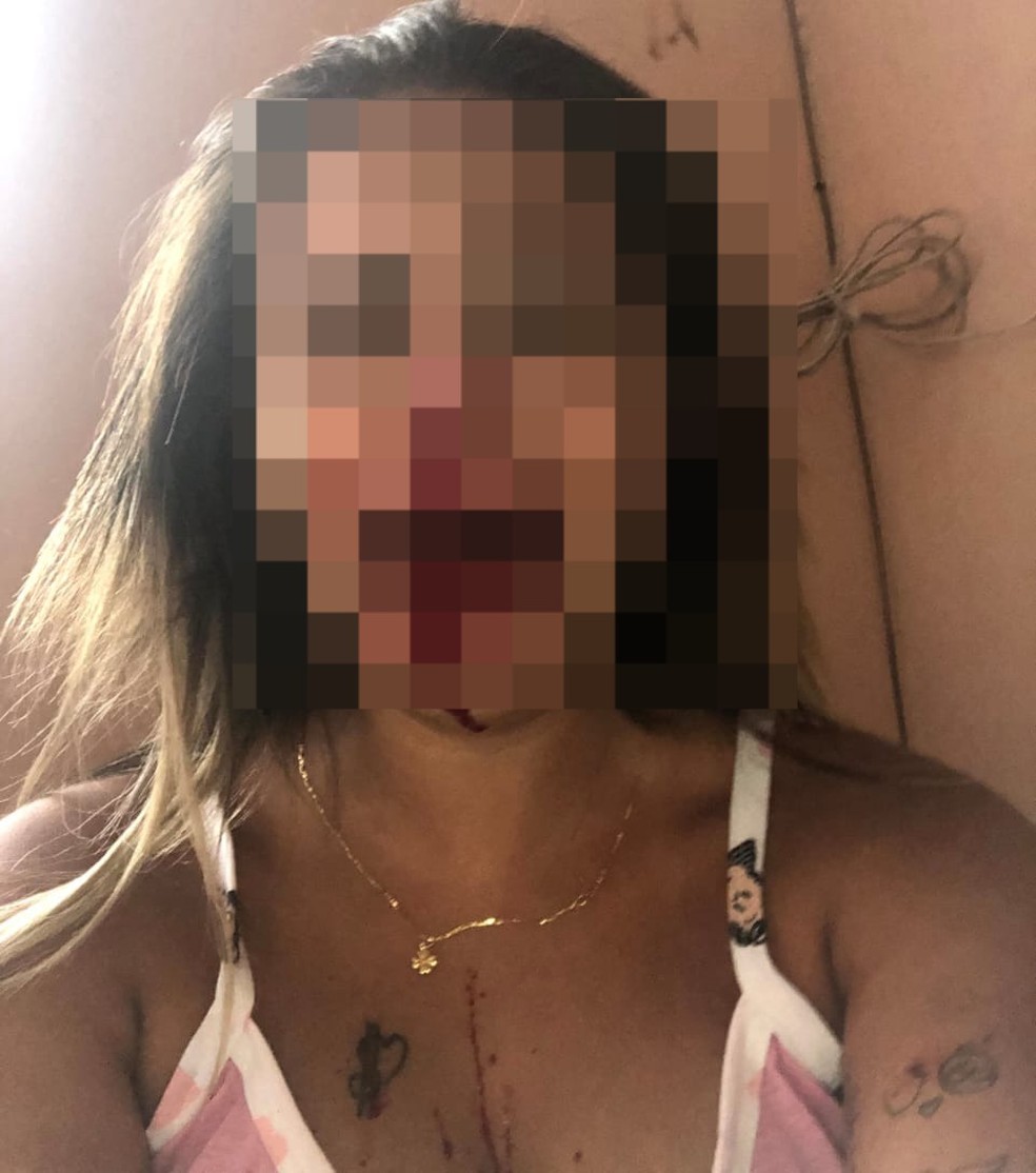 Grávida denuncia ex-namorado por estupro e lesão corporal e diz ‘temer pela vida’ após ser perseguida em Praia Grande, no litoral de SP — Foto: Arquivo pessoal