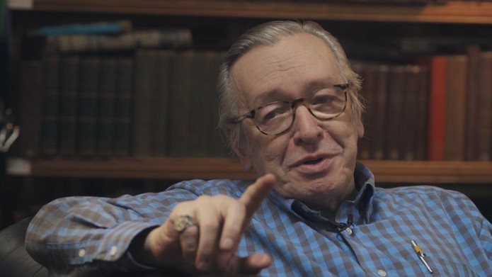 Resultado de imagem para Olavo de Carvalho e bial