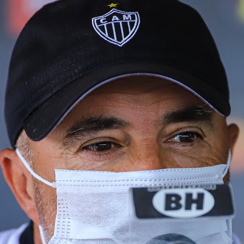 Jorge Sampaoli, treinador do Atlético-MG — Foto: Pedro Souza/Atlético-MG