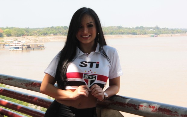 Musa do São Paulo visita Porto Velho e fala sobre atual situação do clube