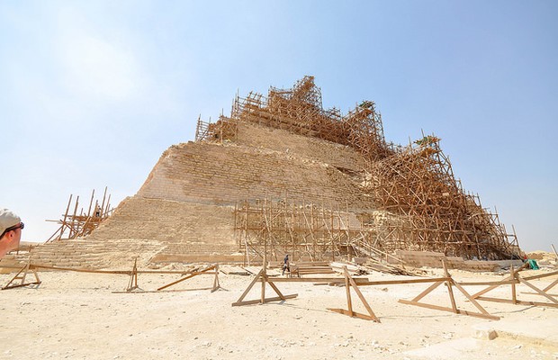 Pirâmide de Djoser (Foto: Flickr Jorge Láscar)