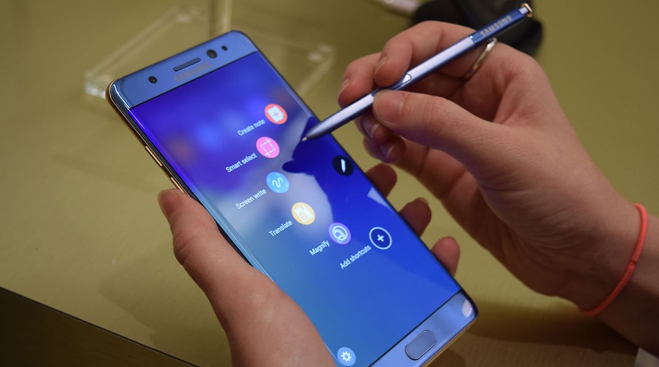 Galaxy Note 7: modelo da Samsung chegou a explodir (Foto: Divulgação)