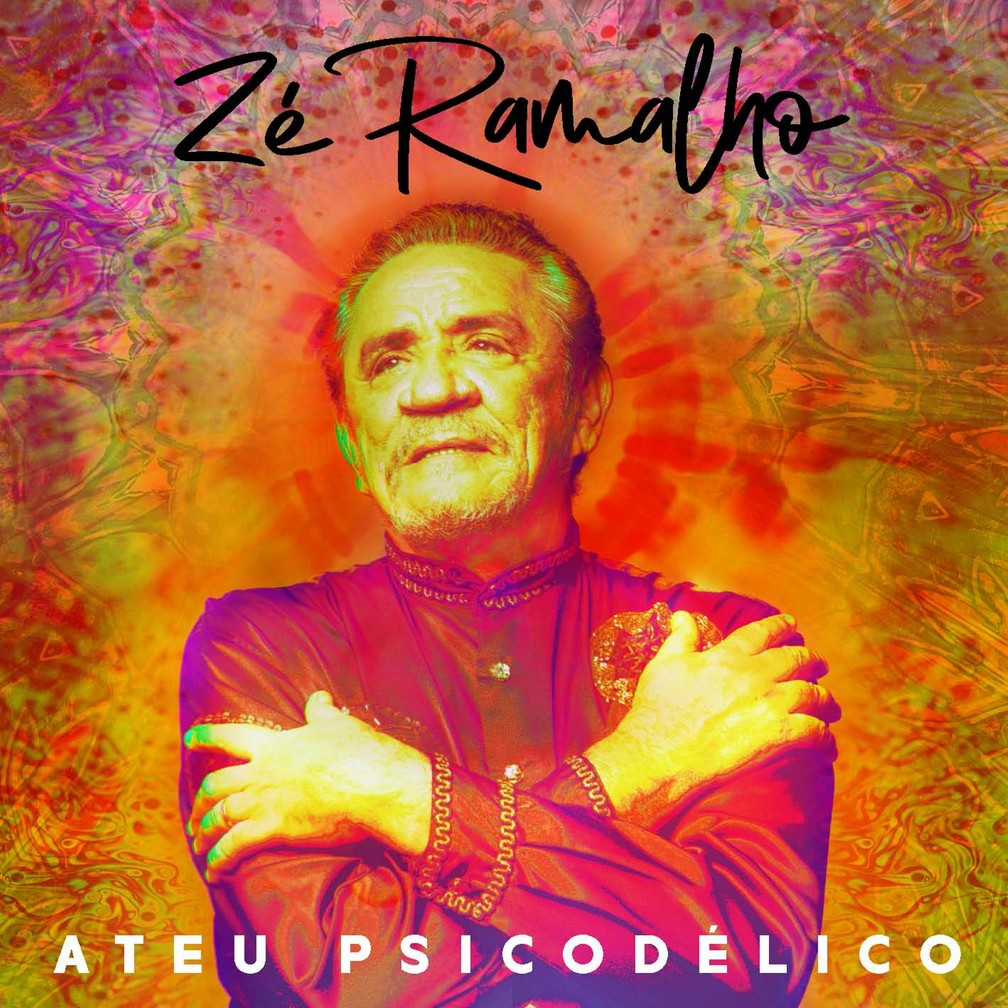 Capa do álbum 'Ateu psicodélico', de Zé Ramalho — Foto: Leo Aversa