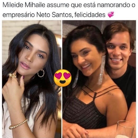 Mileide Mihaile assume namoro com empresário e curte viagem em casal (Foto: Reprodução/ Instagram Blogueira Polêmica)