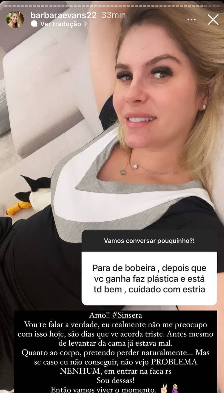 Bárbara Evans (Foto: Reprodução / Instagram)