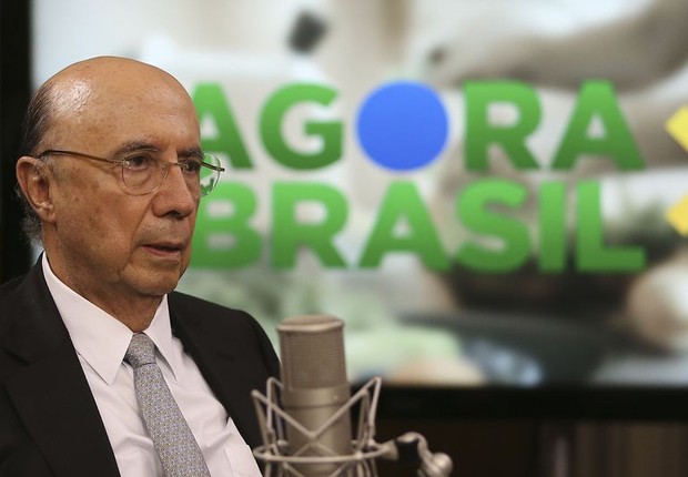 Ministro Henriques Meirelles fala no programa Agora Brasil (Foto: José Cruz/Agência Brasil)