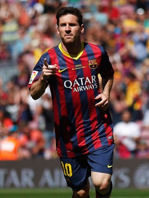 Lionel messi barcelona gol Getafe (Foto: Agência Reuters)