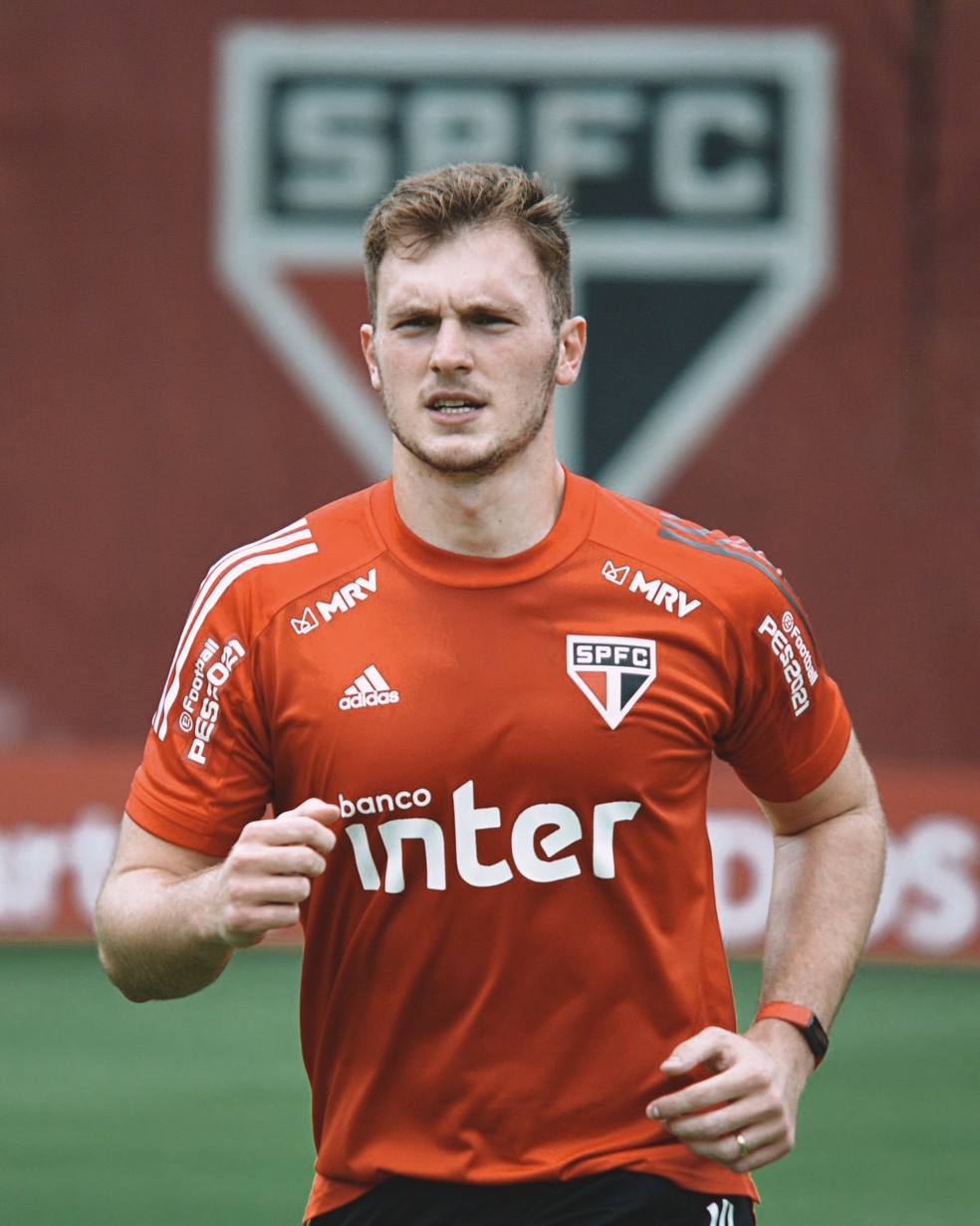 Lucas Perri São Paulo  — Foto: Erico Leonan / saopaulofc.net