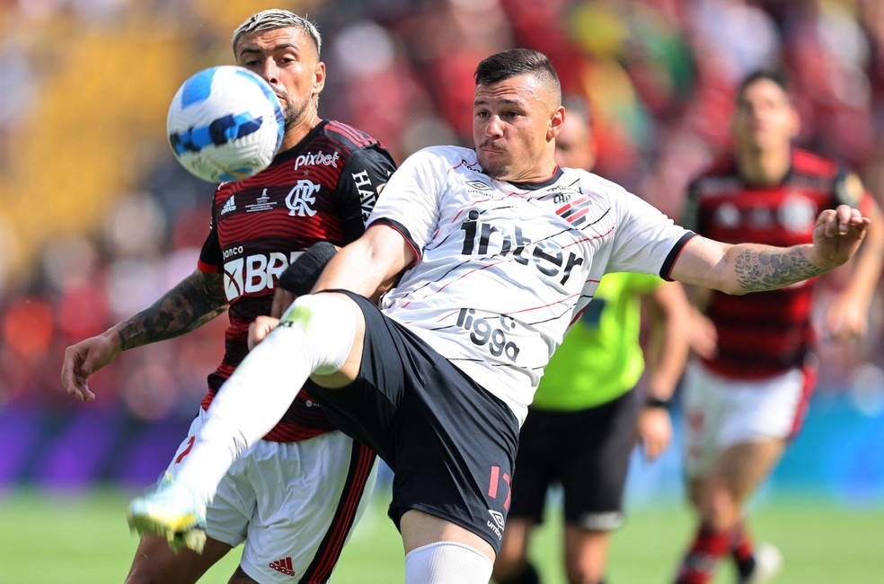 Arrascaeta na final da Libertadores — Foto: REUTERS/Luisa Gonzalez