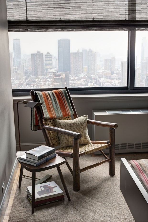Apartamento Alan Wanzenberg (Foto: Bruce Buck / The New York Times)