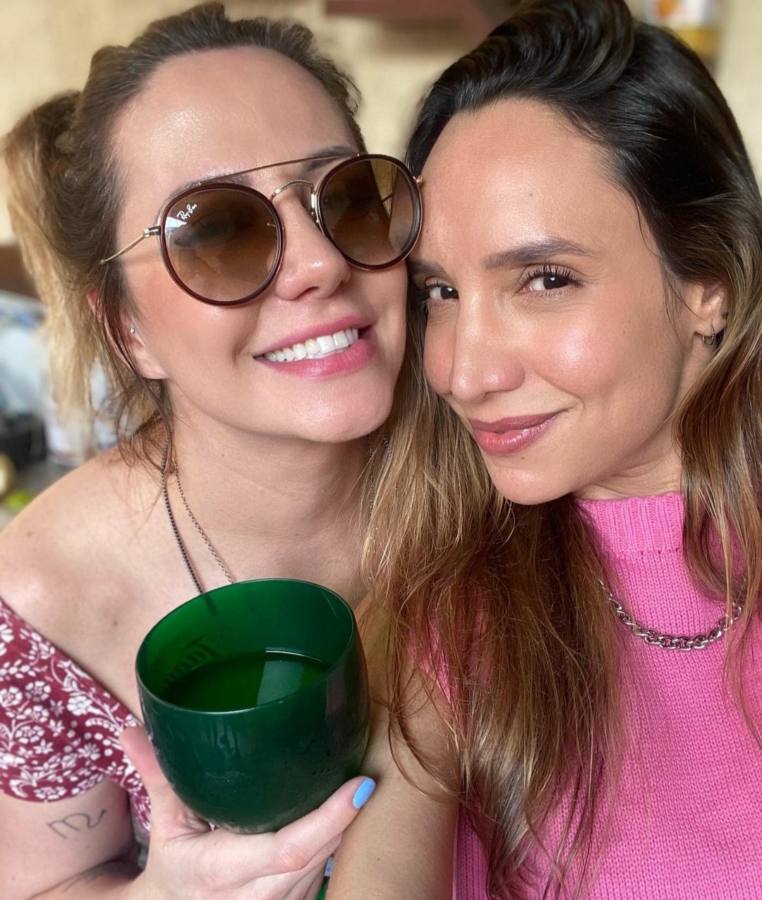 Amanda Labrego e Maria Maya  (Foto: Reprodução / Instagram )