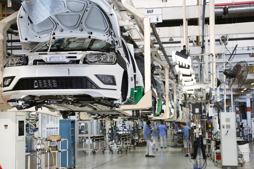 Fábrica da Volkswagen em Taubaté (SP) — Foto: Divulgação
