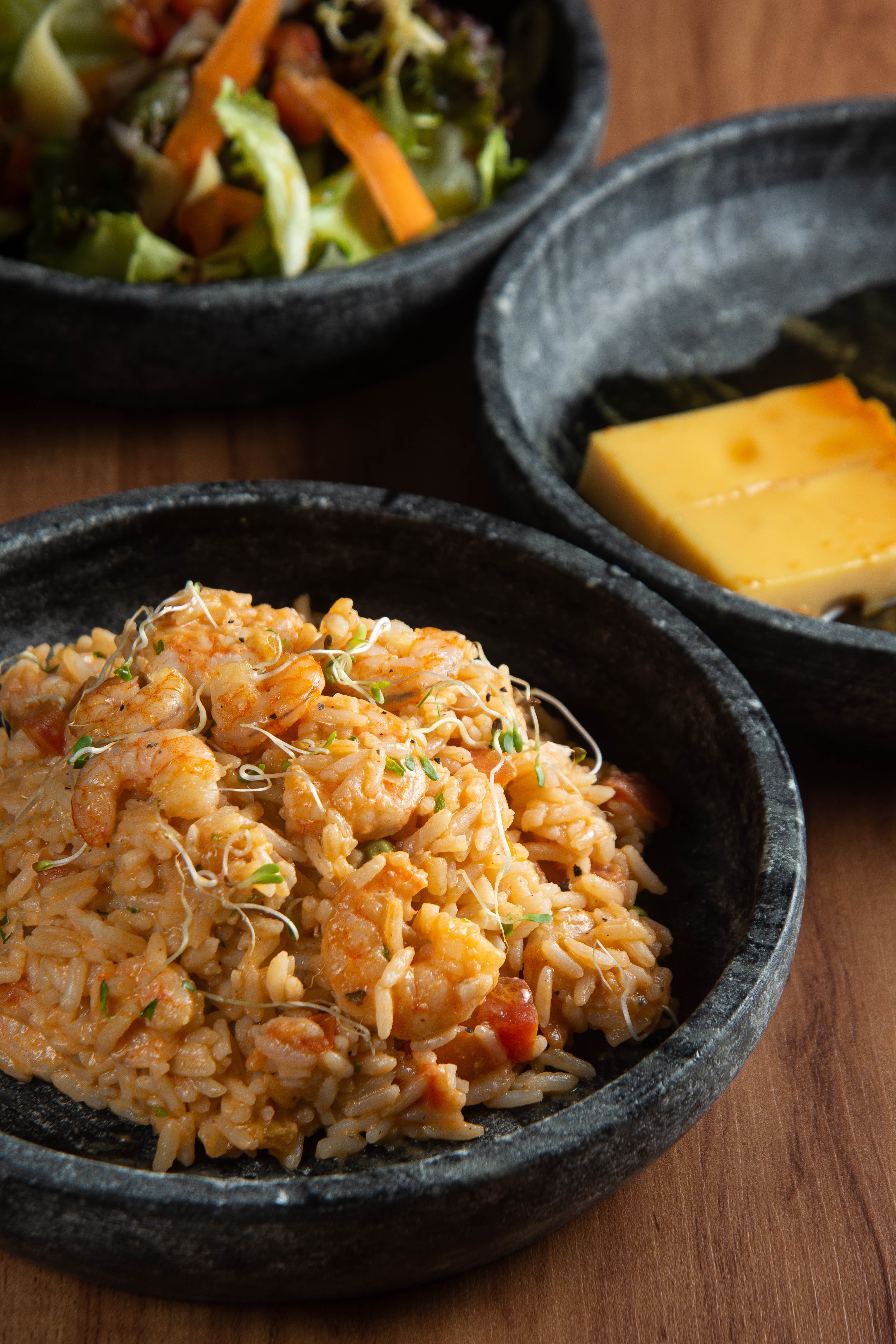 Receita de arroz cremoso de camarão é opção para sair da mesmice  (Foto: Lipe Borges)