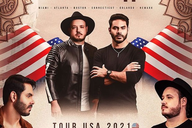 Dupla Israel e Rodolffo anuncia turnê nos EUA (Foto: Reprodução/Instagram)